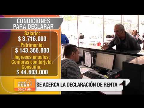 El 9 de agosto inician plazos para presentar la declaración de renta