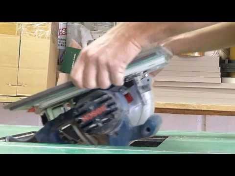 Making A Saw Board (DIY Track Saw)  How To Save Money And Do It 