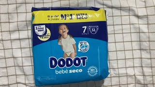 Dodot Bebe-Seco Size 7, 2024. English.