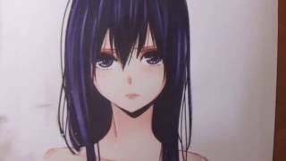 Citrus Saburo Uta Mei drawing sketch part 1
