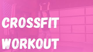 CrossFit Workout | Thruster | Single Arm Row | Squat Thrust