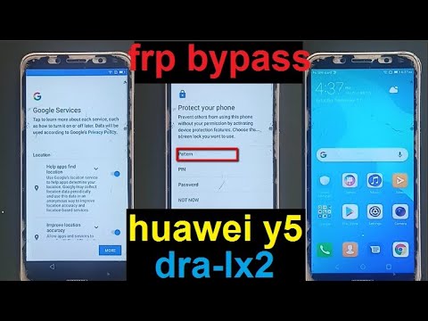 huawei y5 prime 2018 / dra-lx2 , frp bypass huawei y5 prime 2018 / dra-lx2 , frp bypass