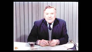 Интервью С Борисом Чирковым В 1966 Году На Советском Телевидение. Цветная Версия.