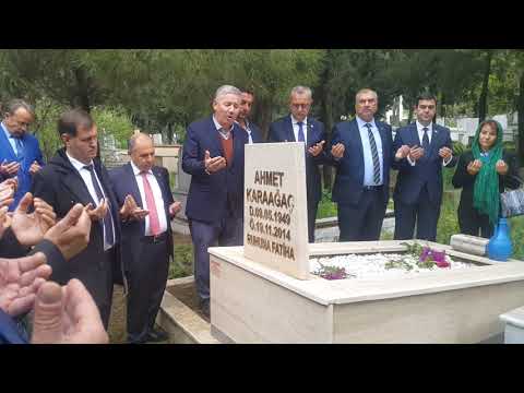 Ahmet Karaağaç Mezar Ziyareti