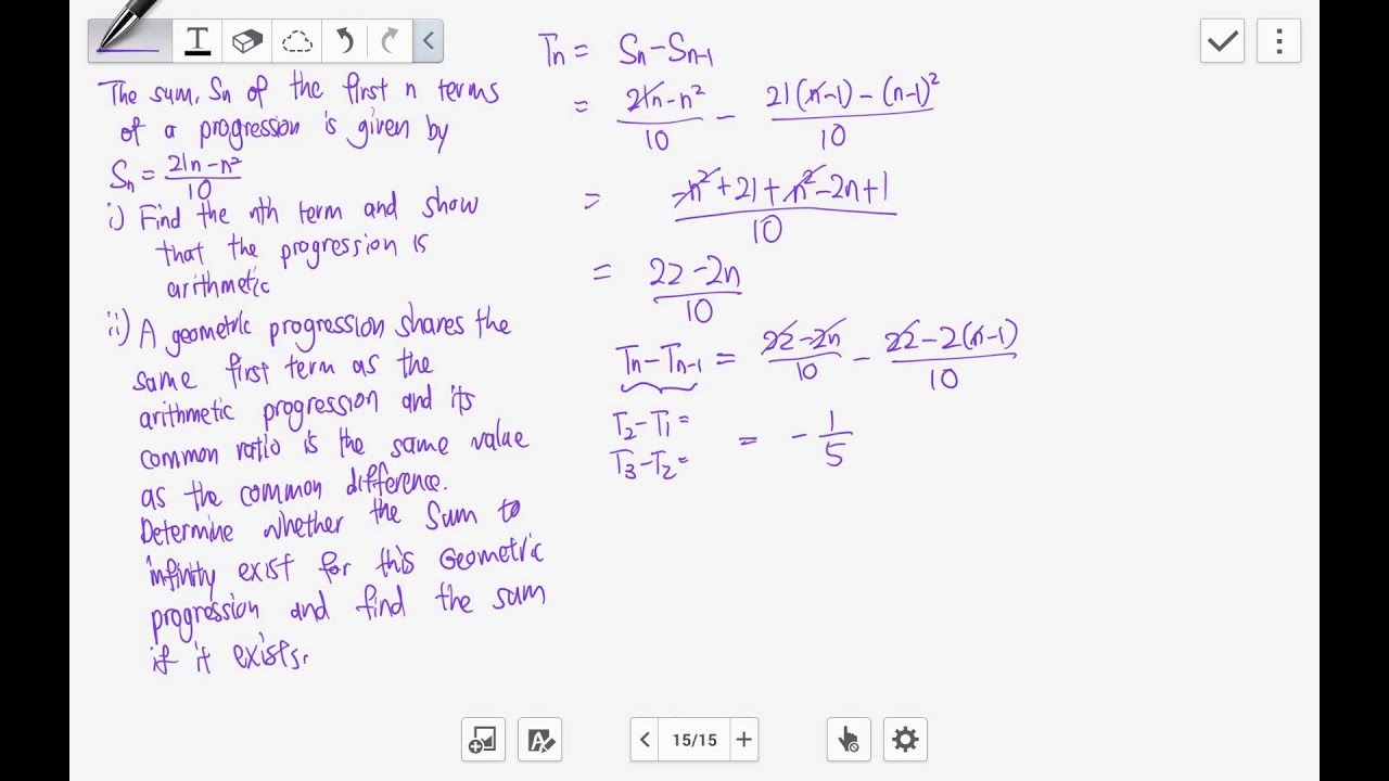 DHS 01 12a Arithmetic and Geometric Progression