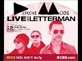 Depeche Mode - Soothe My Soul (Live on Letterman 2013)