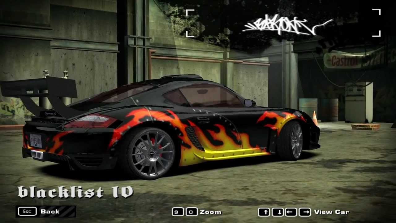 NFS Most Wanted Blacklist Car - #10 Baron - YouTube