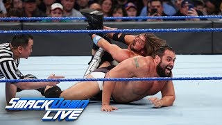 AJ Styles vs. Rusev: SmackDown LIVE, April 17, 2018 AJ Styles vs. Rusev: SmackDown LIVE, April 17, 2018