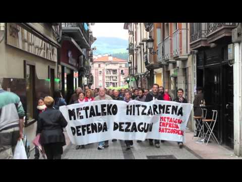 Metalgintza arloko bigarren greba eguna