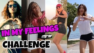 YOUTUBERICE NAPRAVILE IN MY FEELINGS CHALLENGE | Two Crazy Beauties & Gloria Berger & xniks2x