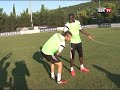 Futbolcularımızın Serbest Vuruş Yarışmasından Keyifli Görüntüler