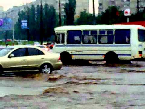 Харьков в воде (Салтовка) 4.07.2011