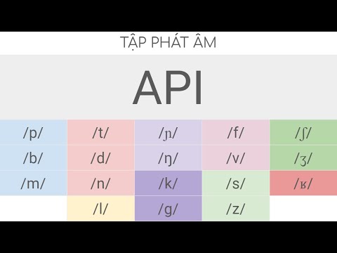 API - IPA - Bảng chữ cái Phiên Âm Tiếng Pháp (Phần 1 - Phụ Âm)