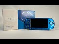 Sony PSP 3001 Unboxing From Japan - Vibrant Blue Carnival Colors & Comparison to 1001 Models