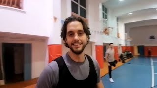 Ela Yörüklü & Yiğitcan Ergin Basketbol Maçı Yapıyor 🏀 #elyiğ