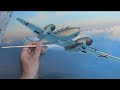 Aviation Art - Bf110 work in progress