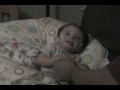 Perseverance- Caleb trying to pull himself up
