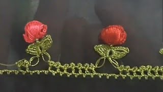 374-Midye Motifli Tığ Oya Modeli
