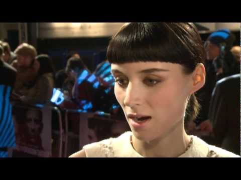 The Girl With The Dragon Tattoo Rooney Mara's Interview at the London 