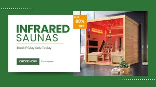 Double The Relaxation 2-Person Infrared Sauna With Comfortable Chair