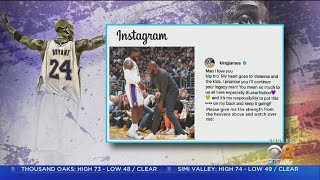 LeBron James Breaks Silence On Death Of Kobe Bryant
