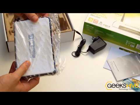 3G/3.75G Wireless N Router TL-MR3420 TP-Link - Unboxing by www.geekshive.com