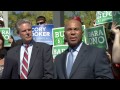 Massachusetts Governor Campaigns for Booker and Buono