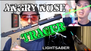 ANGRY NOSE LIGTHSABER (TRACER) +FPS, +PRECISÃO, +TIRO TRAÇANTE!!!