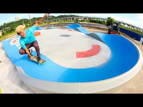 CRAZY ROLLER COASTER SKATEPARK!
