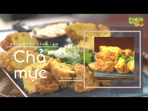 Cách làm chả mực giò sống