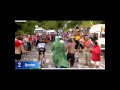 Alberto Contador punches the spectator in tour de france 2011