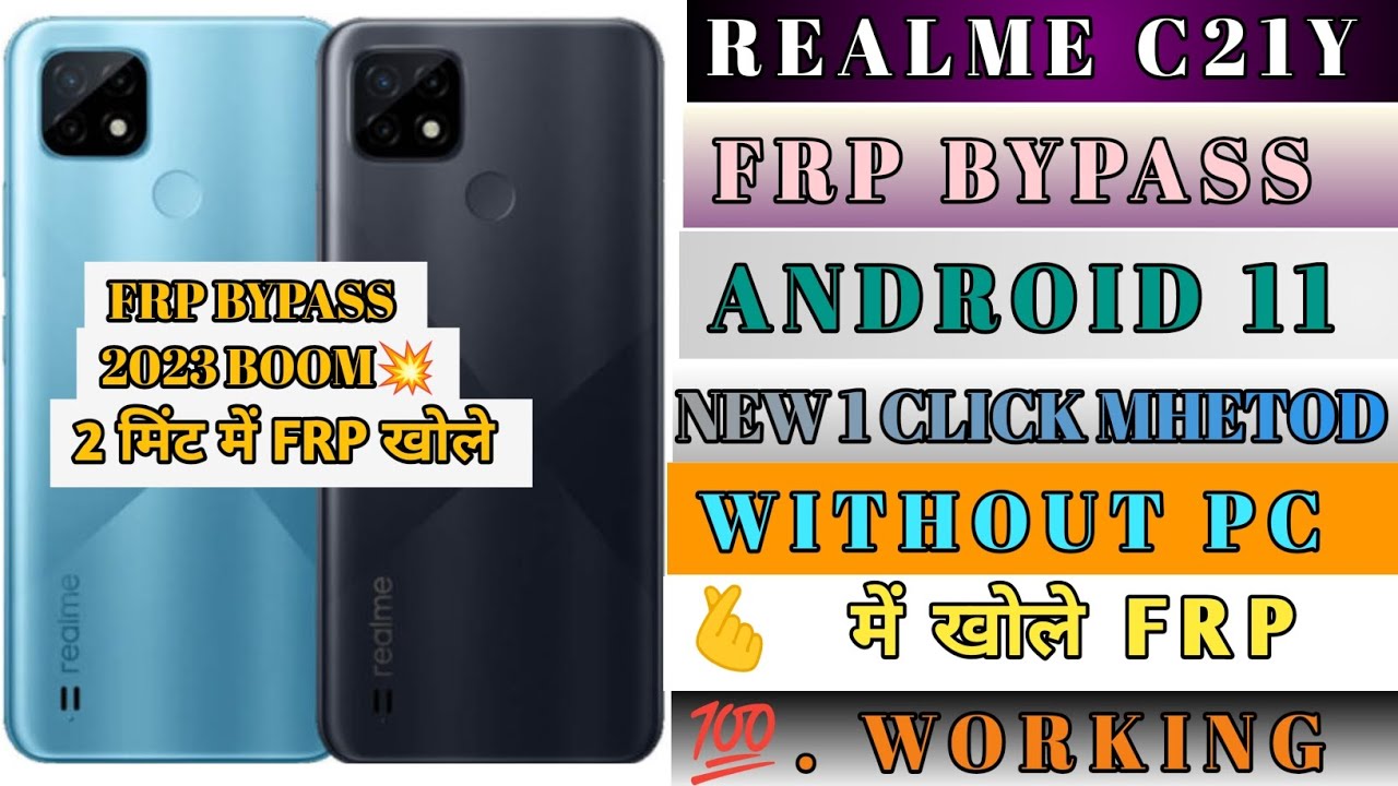 Realme C21Y FRP UNLOCK Android 11 (Without PC) 2022 || Realme C21Y FRP UNLOCK Android 11 (Without PC) 2022 ||