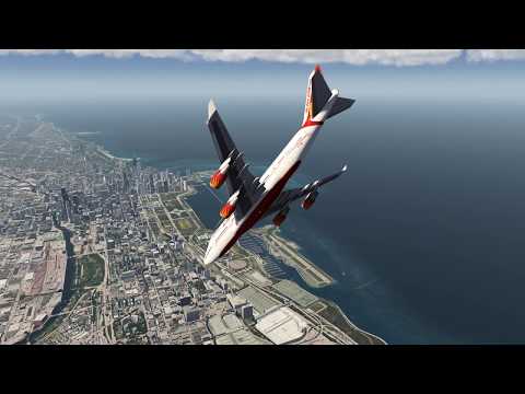 Chicago Plane Crash AIRINDIA 747-400 ++ Aerofly FS 2