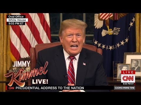 Jimmy Kimmel Responds to Trump's Presidential Address