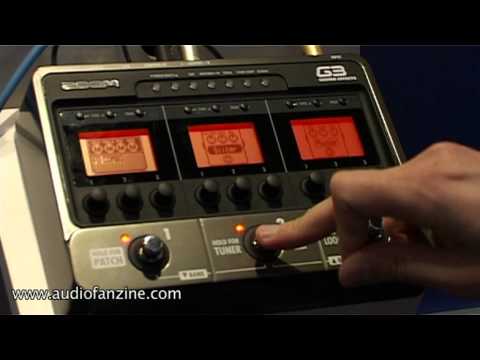 Zoom G3 Video Demo [NAMM 2011]