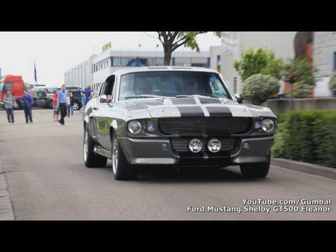 Ford Mustang GT500 Eleanor GTH Amazing sound 1080p