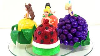 Disney Princess Play Doh Sparkle Fruit Dresses