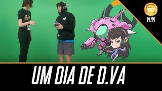 Dia de D.va na OVERWATCH PAYLOAD TOUR E3 2018 | Aquele Vlog