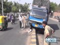 Anand:Truck and activa accident