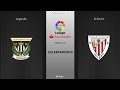 Calentamiento Leganés vs Athletic
