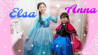 ELSA and ANNA MAKEOVER