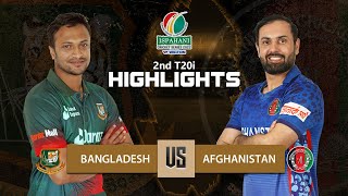 Bangladesh vs Afghanistan Highlights || 2nd T20i || Afghanistan tour of Bangladesh 2022