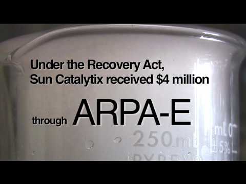 Faces of the Recovery Act: Sun Catalytix
