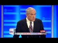 Ron Paul on calling Newt Gingrich a Chickenhawk ABC NH Republican Debate 1/7/12
