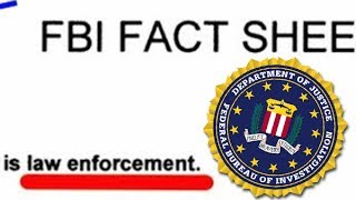 Think The (FBI) Is About 'Law Enforcement'? Guess Again  1/11/14