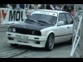 VW Polo 1.9 TDI Vs. BMW E30 [M5] Drag Race [1/4 Mile]
