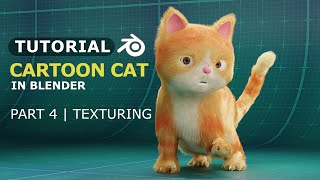 3D Cat | YT Blender Series | Part 4 - Texture Painting