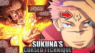 Sukunas Insane Cursed Technique Revealed Jujutsu Kaisen
