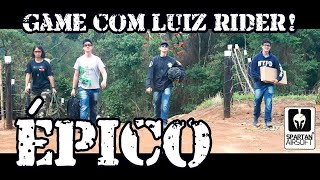 Airsoft Épico com Luiz Rider, Marshall, Nicolas e Manu Rider :)