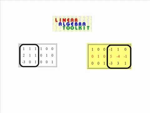 LA MATRIZ INVERSA POR EL METODO DE GAUSS la matriz inversa por el metodo de gauss: